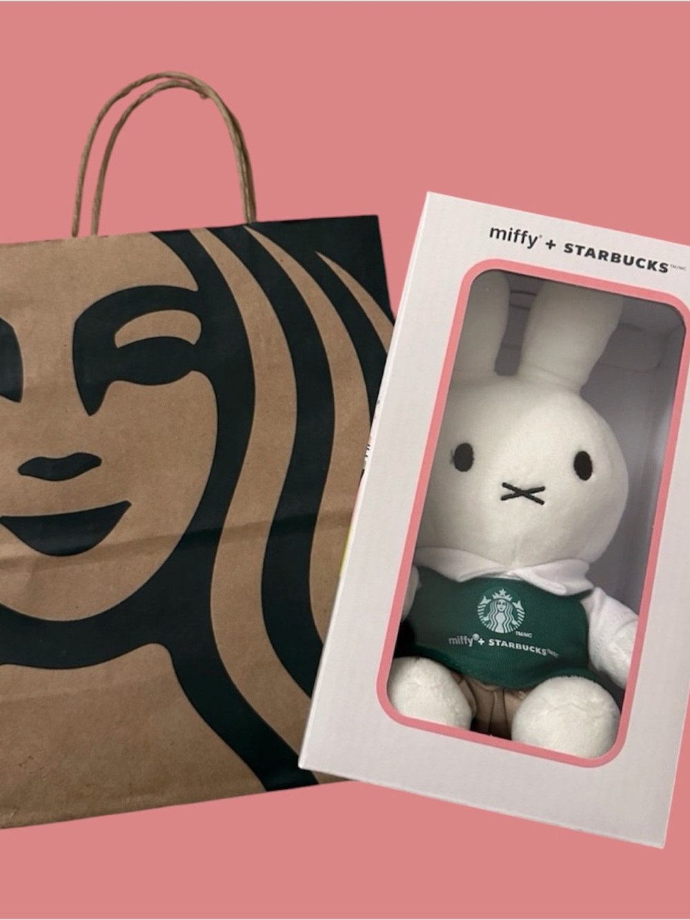 Starbucks x Miffy Plush Bunny Barista